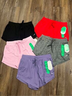 Women’s Drawstring Active Shorts - Assorted Colors